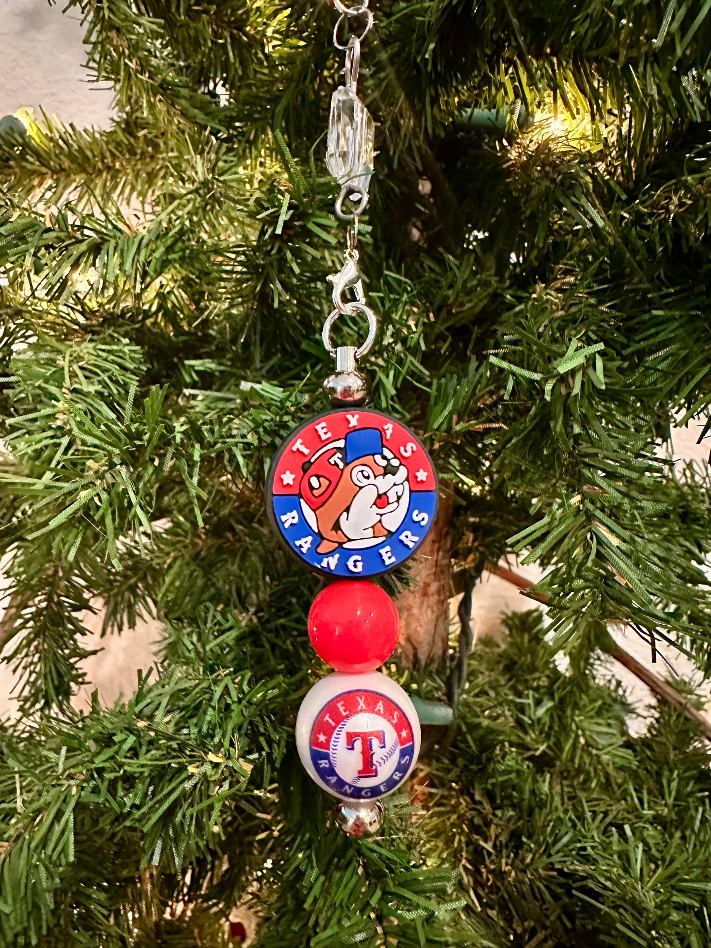 Baseball & Bever Ornament