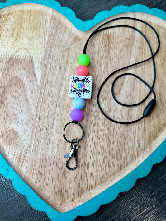 Sprinkle Kindness Lanyard