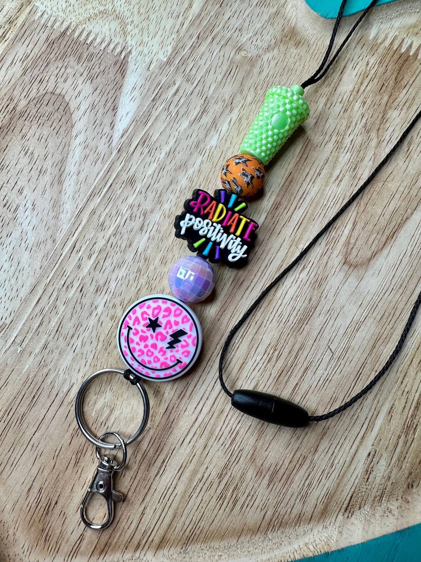 Radiate Positivity Lanyard