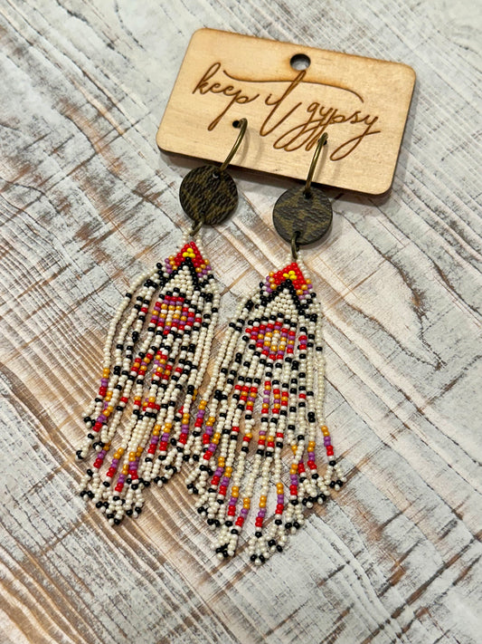 Beaded earrings